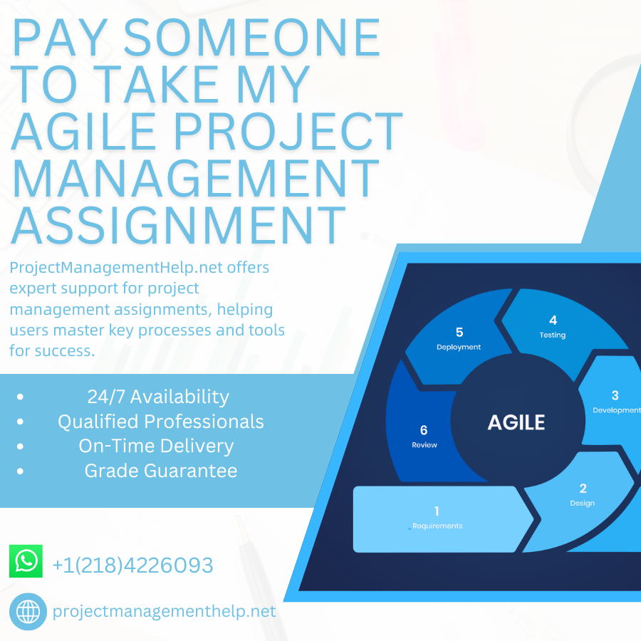 Project Manager Assigned Hire Someone To Take My Agile Project Management Assignment | Pay ...