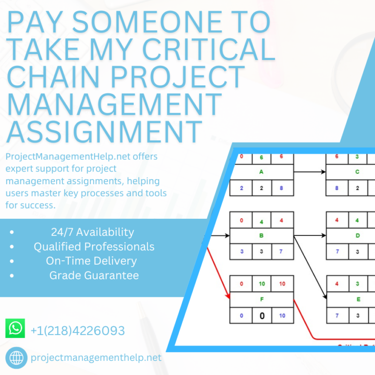 Project Manager Chained Hire Someone To Take My Critical Chain Project Management Assignment ...