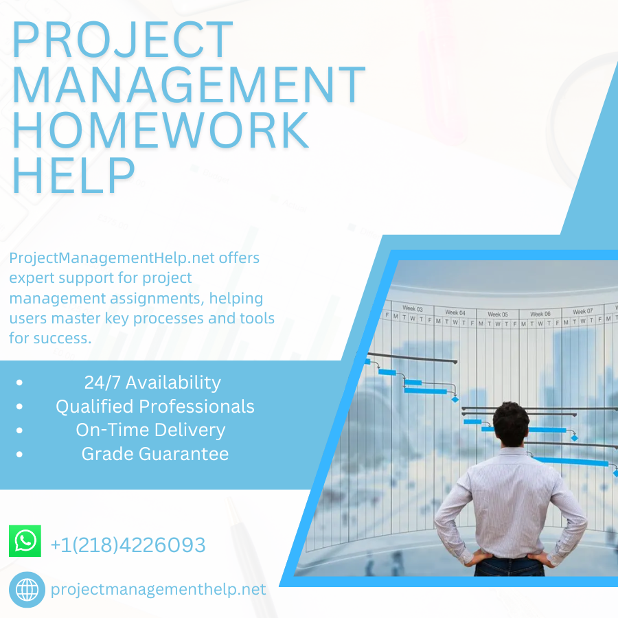 Project Management Homework Help